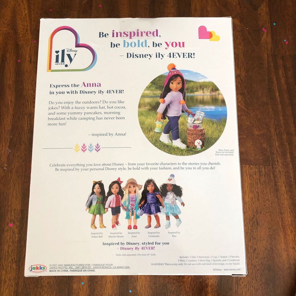 Disney ILY 4ever 18" Anna Inspired Accessory Pack for dolls  Z131 - Picture 4 of 9